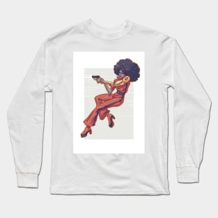 [dracotober 20] Misty Knight Long Sleeve T-Shirt